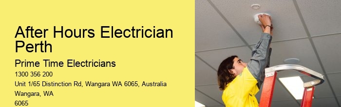 After Hours Electrician Perth