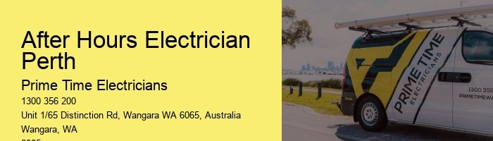Perth’s Electrician for Urgent Electrical Solutions