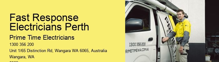Perth's Rapid Electrician Emergency Response